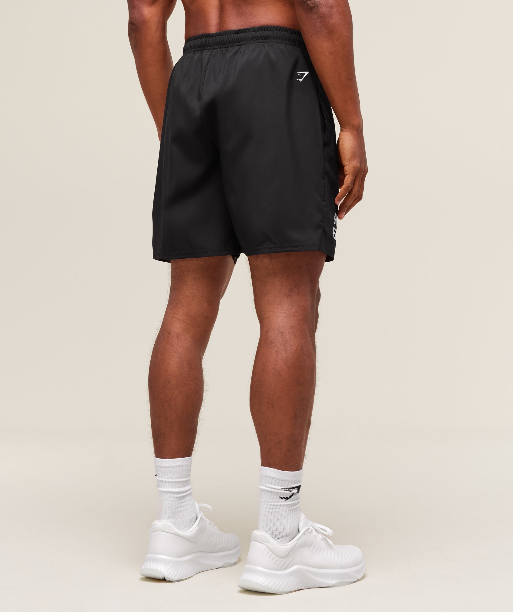 Gymshark S&C Graphic 7" Shorts Black