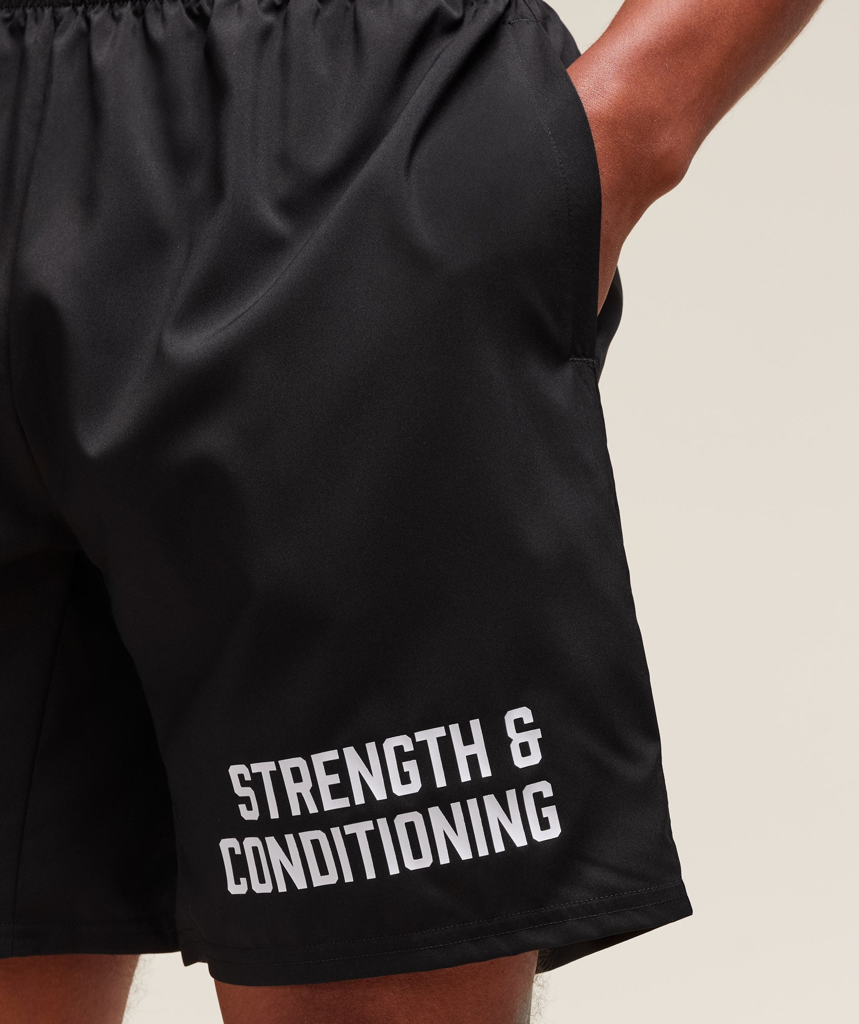 Gymshark S&C Graphic 7" Shorts Black