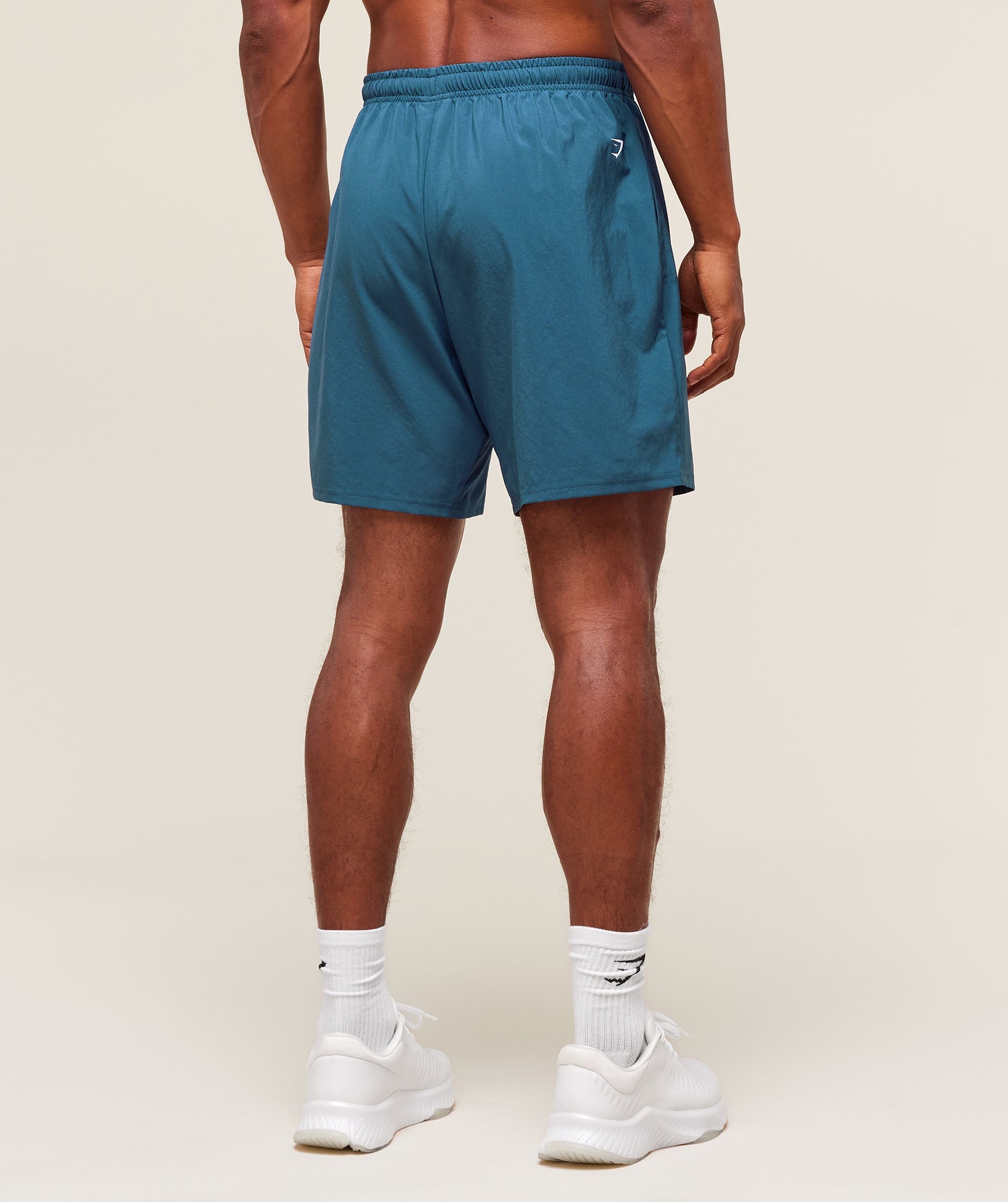 Gymshark S&C Graphic 7" Shorts Success Blue