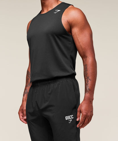 Gymshark Hybrid Athlete Woven Joggers Black