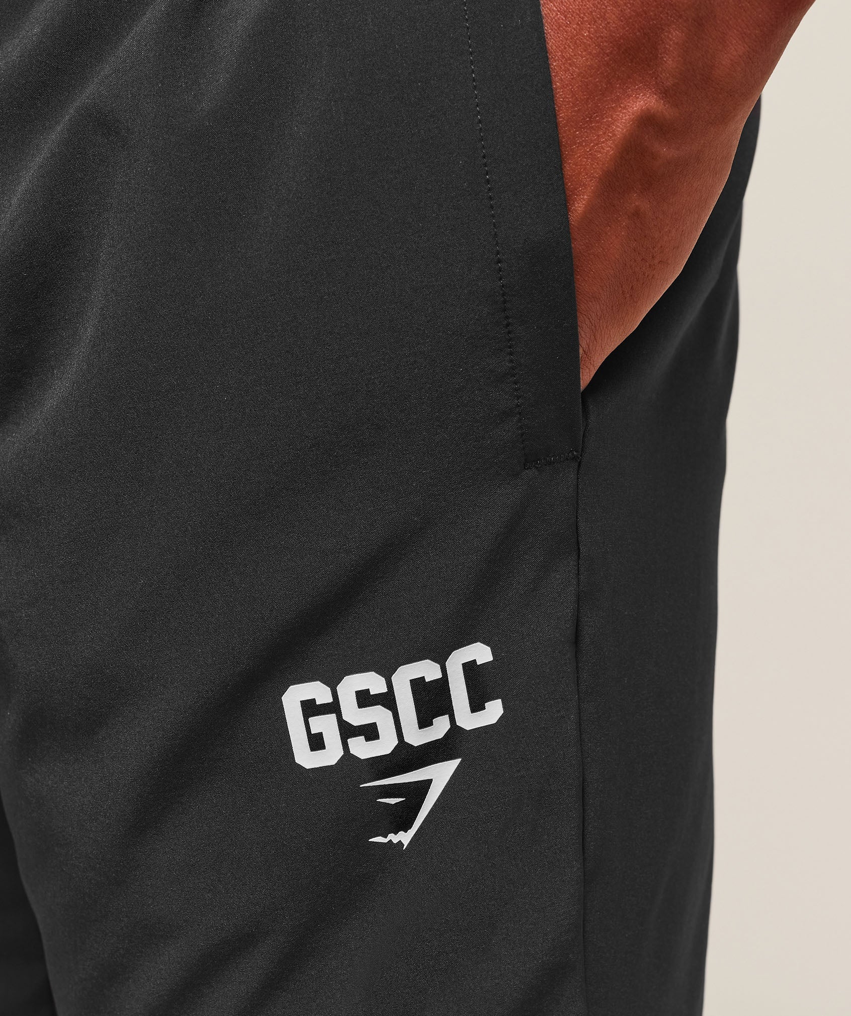 Gymshark Hybrid Athlete Woven Joggers Black