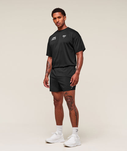 Gymshark Hybrid Athlete T-Shirt Black