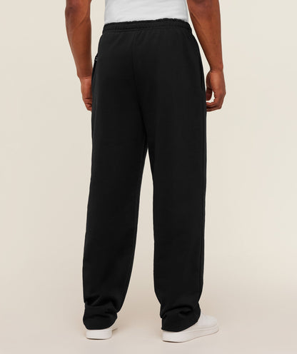 Gymshark Eagle Band Style Graphic Straight Leg Pants Gs Black