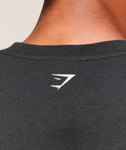 Gymshark Eagle Graphic T-Shirt Black