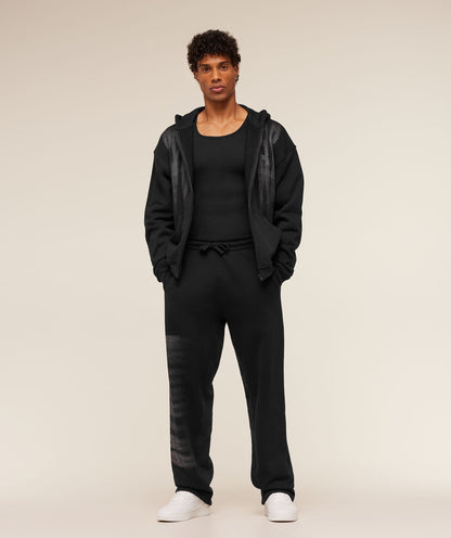 Gymshark Fade Graphic Straight Leg Pants Gs Black