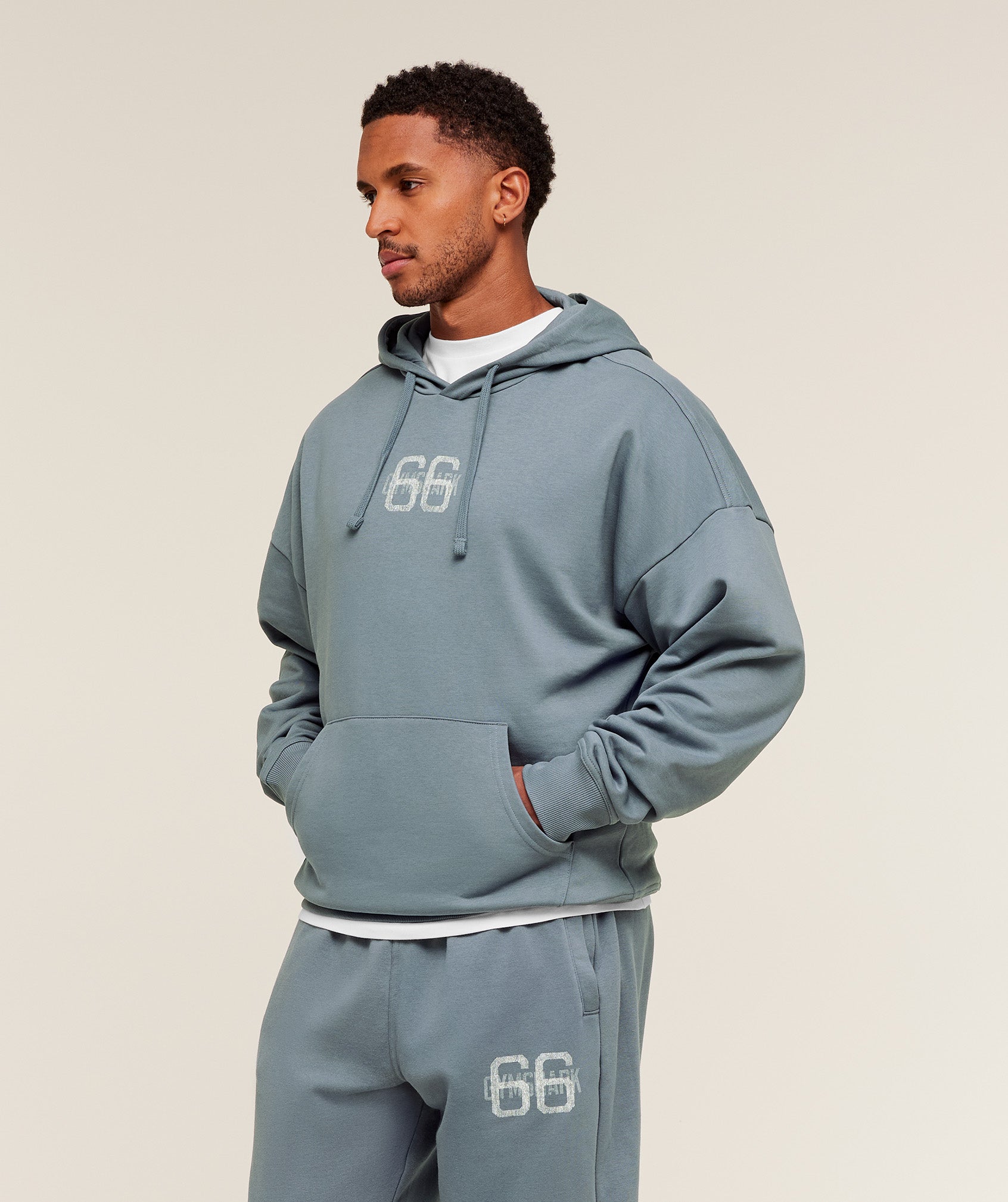 Gymshark Gs66 Hoodie Iron Blue
