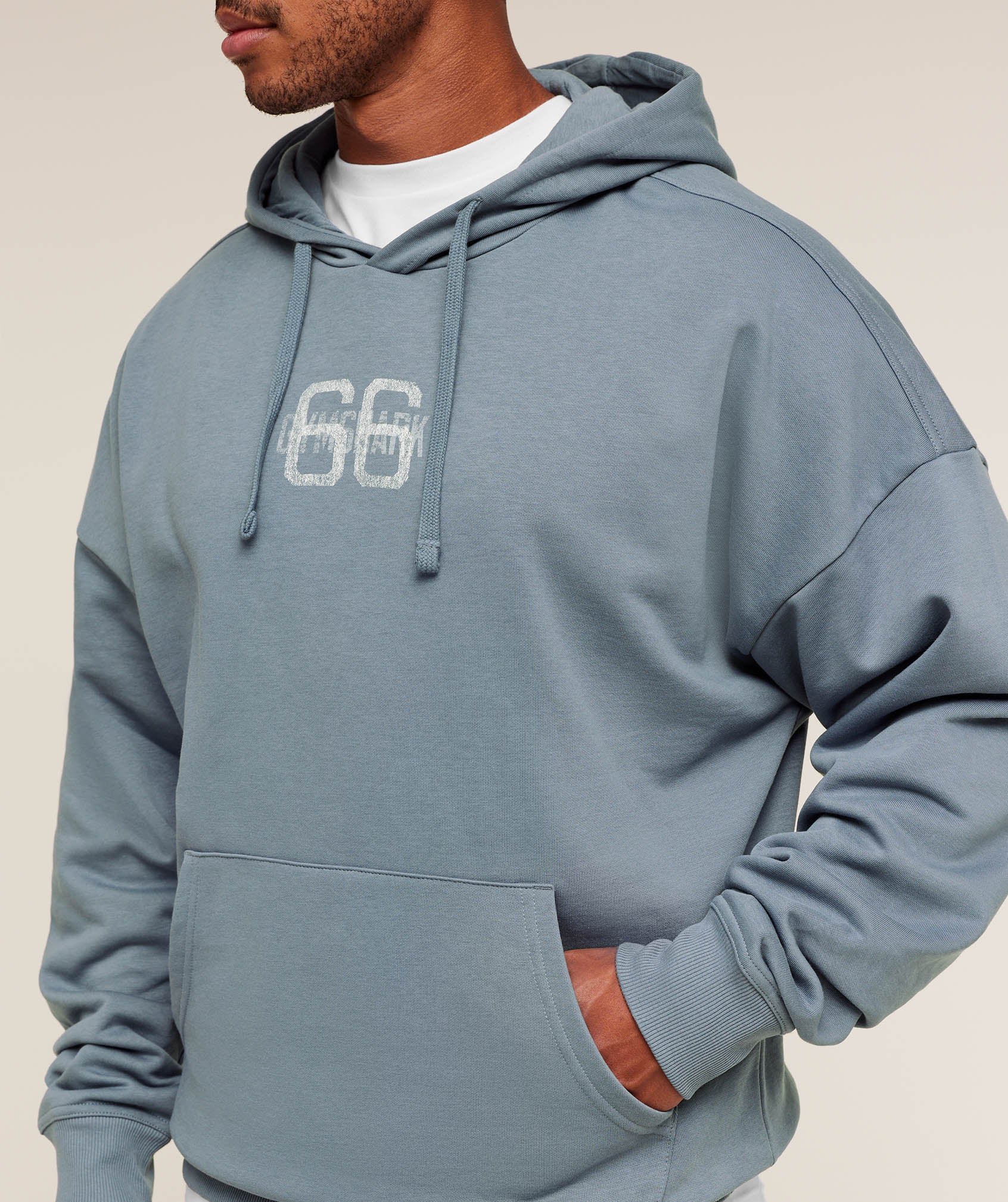 Gymshark Gs66 Hoodie Iron Blue
