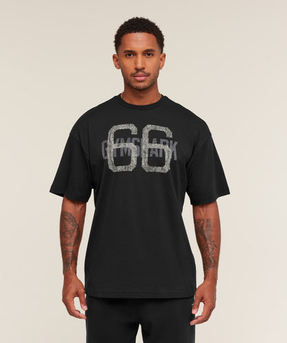 Gymshark Gs66 T-Shirt Black