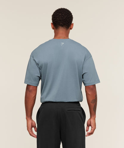 Gymshark Gs66 T-Shirt Iron Blue