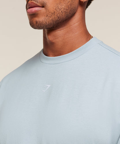 Gymshark Gscc T-Shirt Smoke Blue