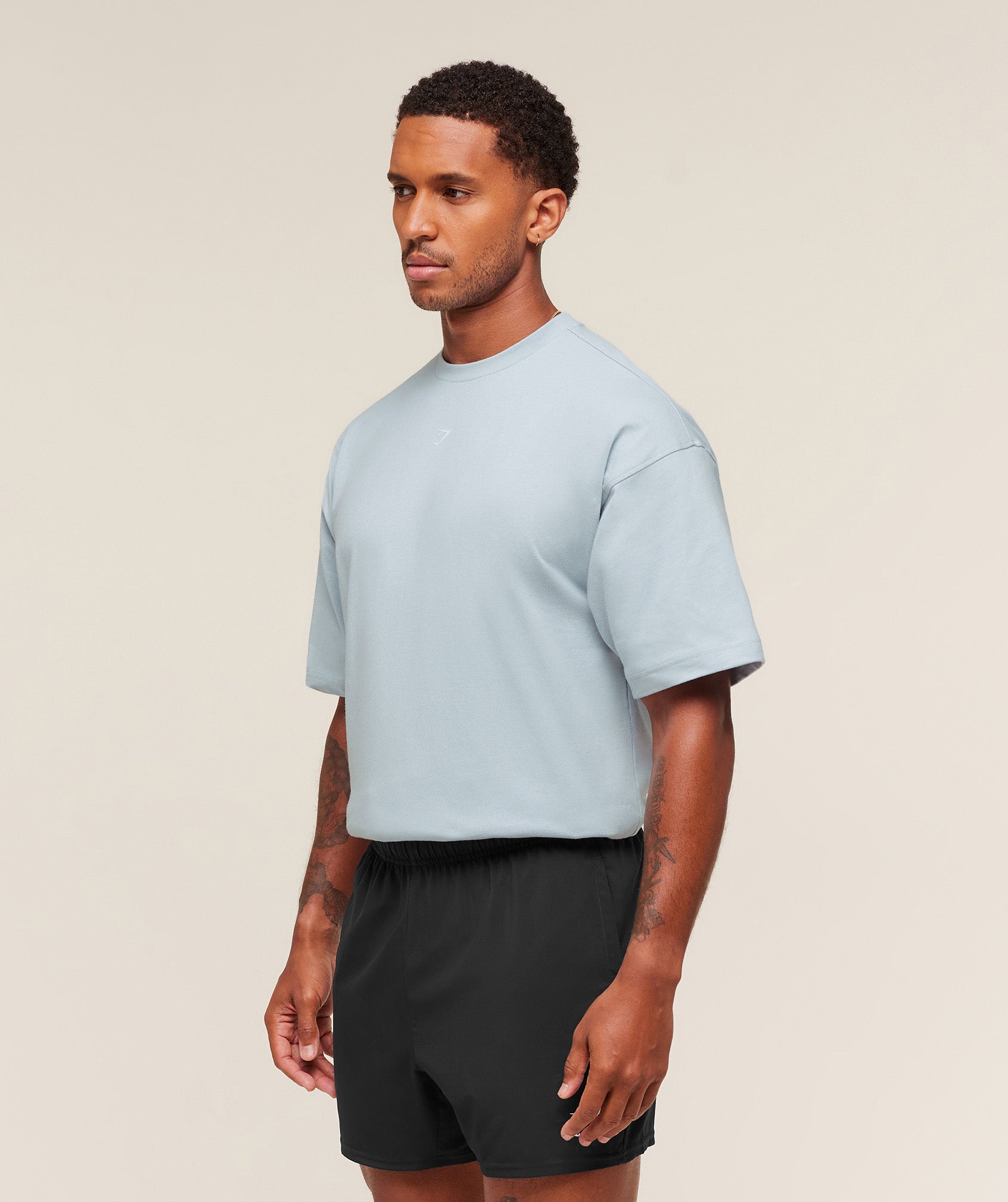 Gymshark Gscc T-Shirt Smoke Blue