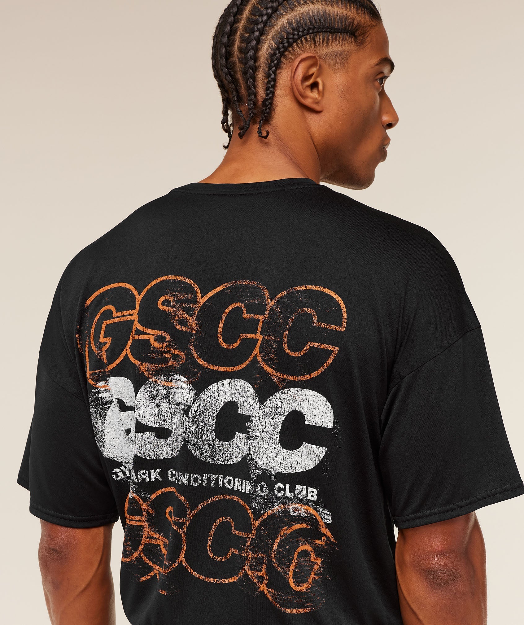 Gymshark Gscc Graphic T-Shirt Black