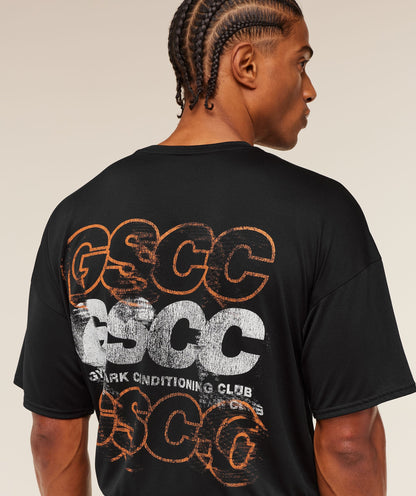 Gymshark Gscc Graphic T-Shirt Black