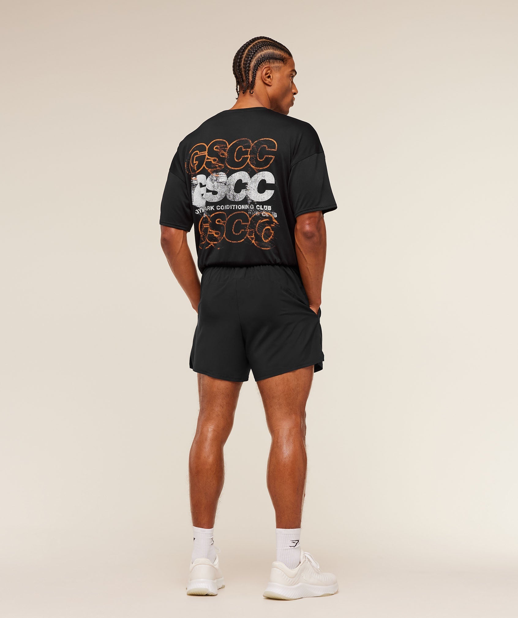 Gymshark Gscc Graphic T-Shirt Black