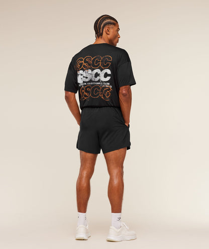 Gymshark Gscc Graphic T-Shirt Black