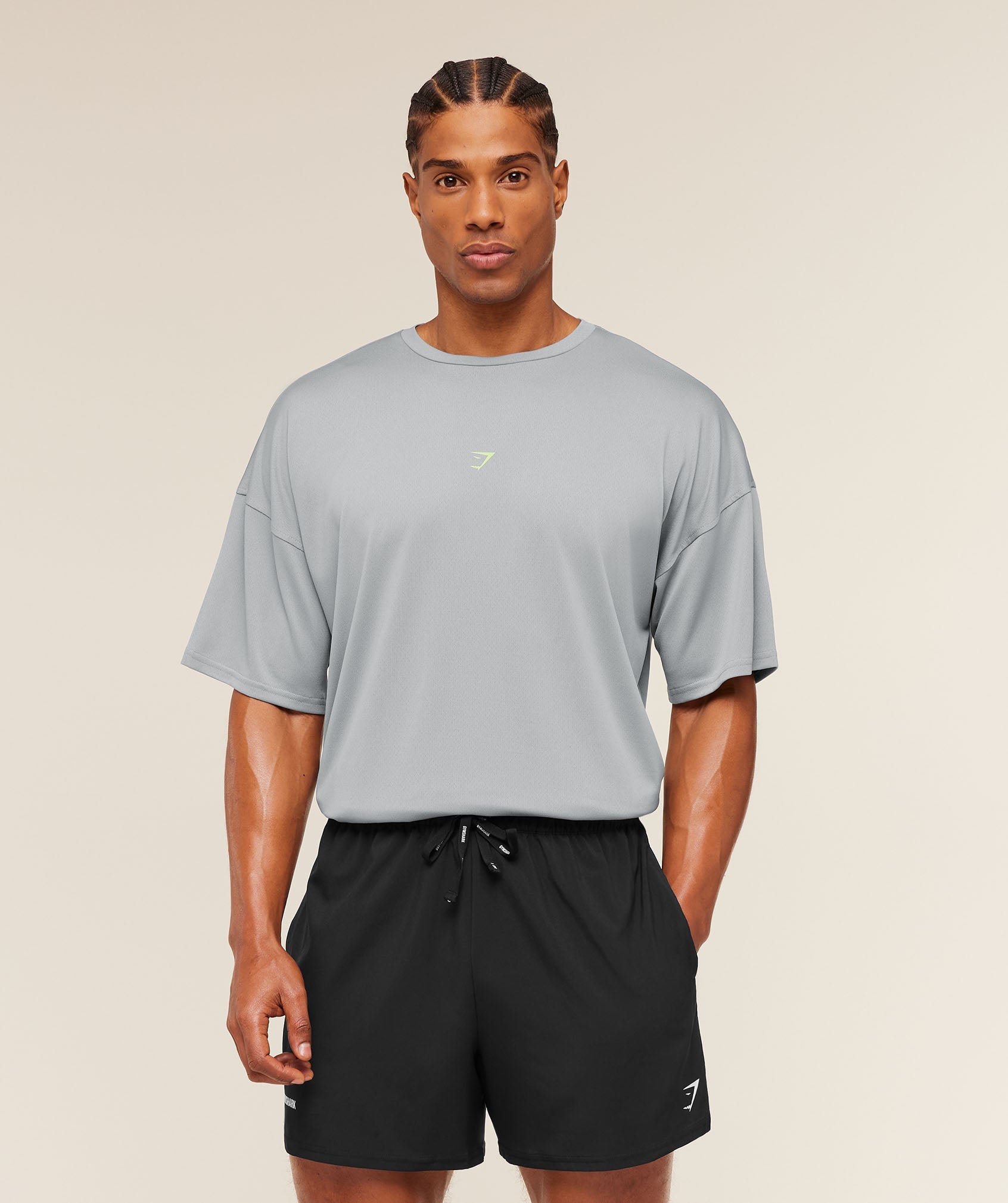 Gymshark Gscc Graphic T-Shirt Denim Grey