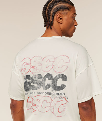 Gymshark Gscc Graphic T-Shirt Soft White