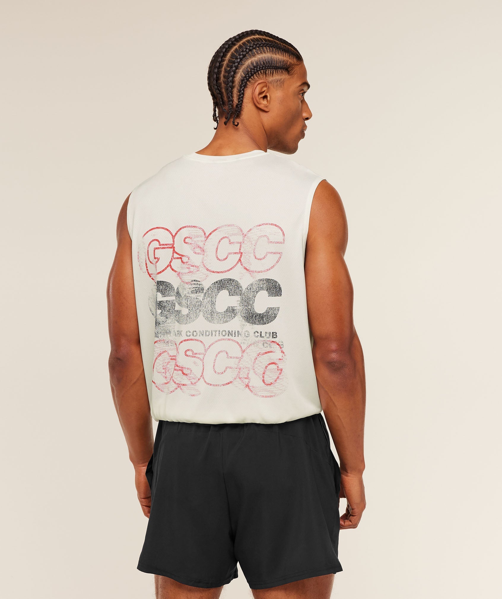 Gymshark Gscc Graphic Tank Soft White