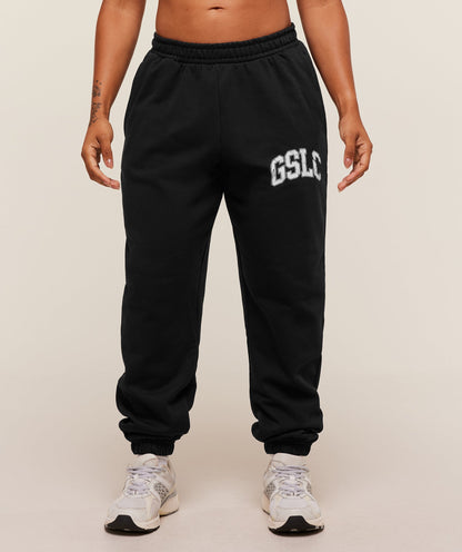Women's Gymshark Gslc Lifting Club Cuffed Joggers Black