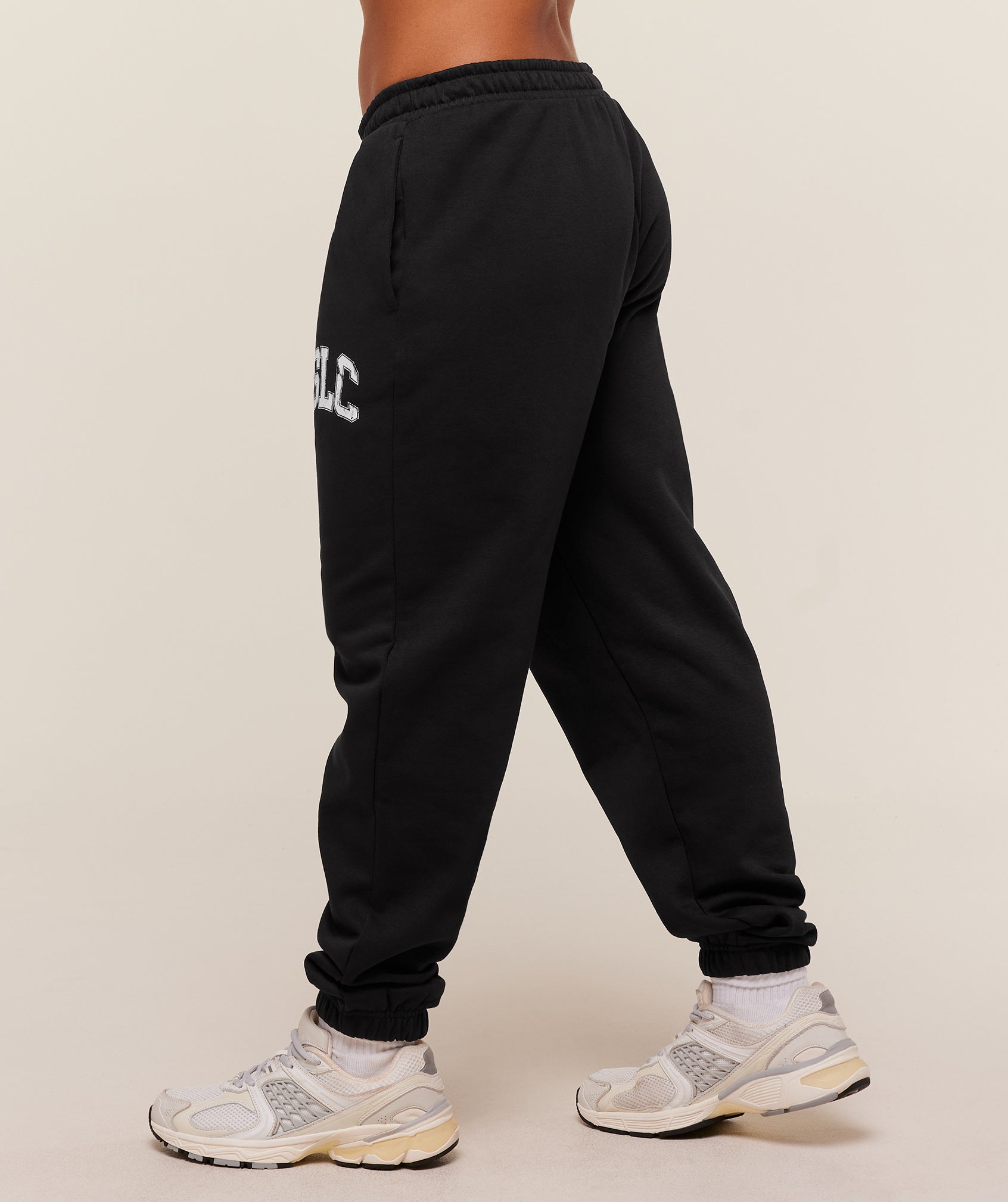 Women's Gymshark Gslc Lifting Club Cuffed Joggers Black