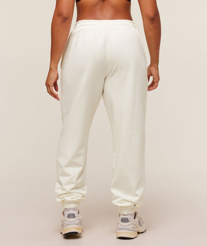 Women's Gymshark Gslc Lifting Club Cuffed Joggers Soft White