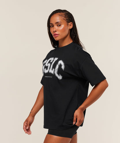 Women's Gymshark Gslc Lifting Club Short Sleeve T-Shirt Black