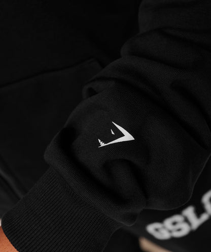 Women's Gymshark Gslc Graphic Zip Up Hoodie Black