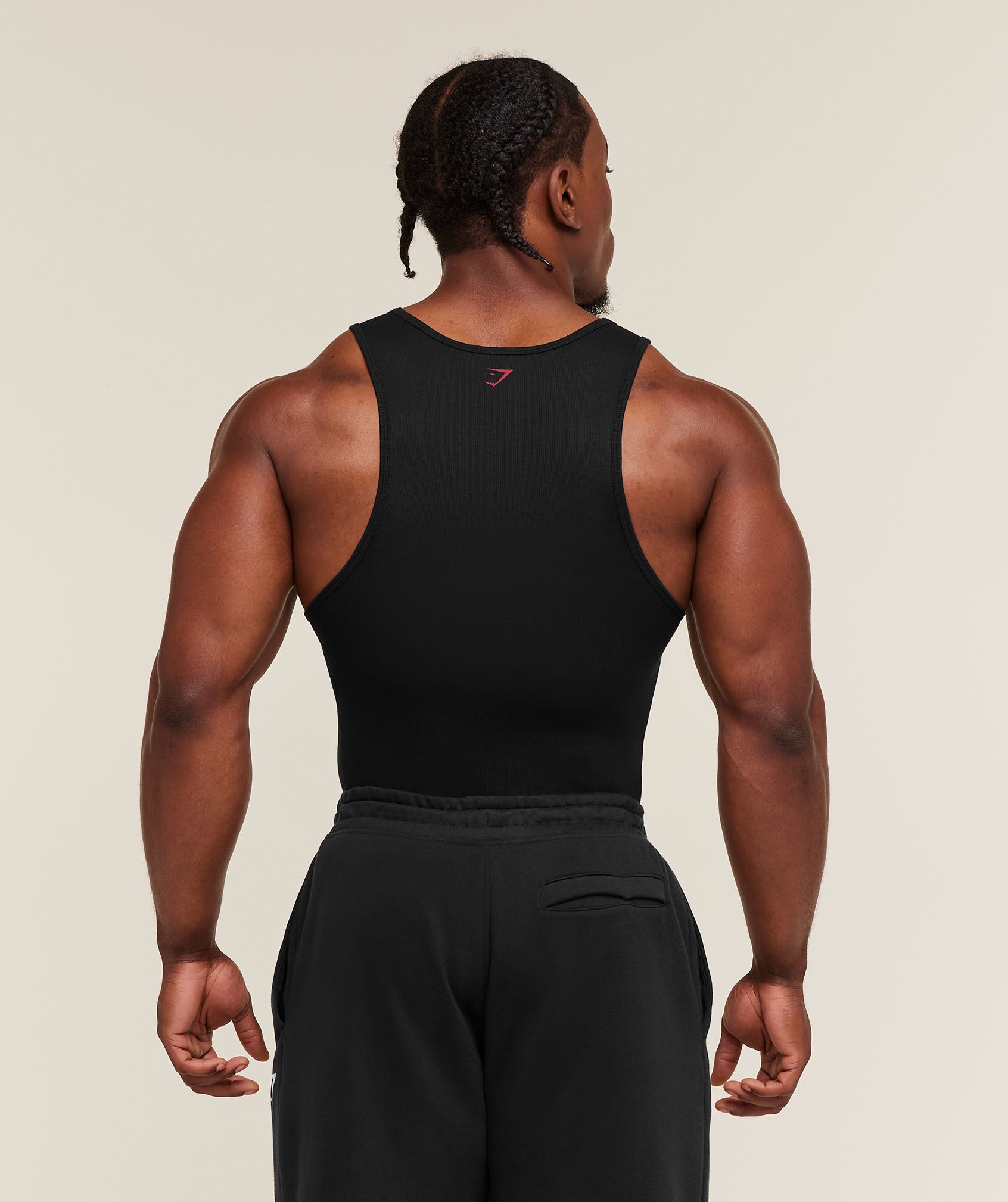 Gymshark Gslc Ribbed Tank Black