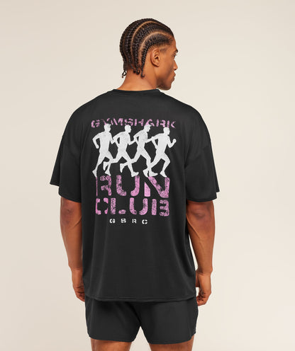 Gymshark Gsrc Stencil Graphic T-Shirt Black