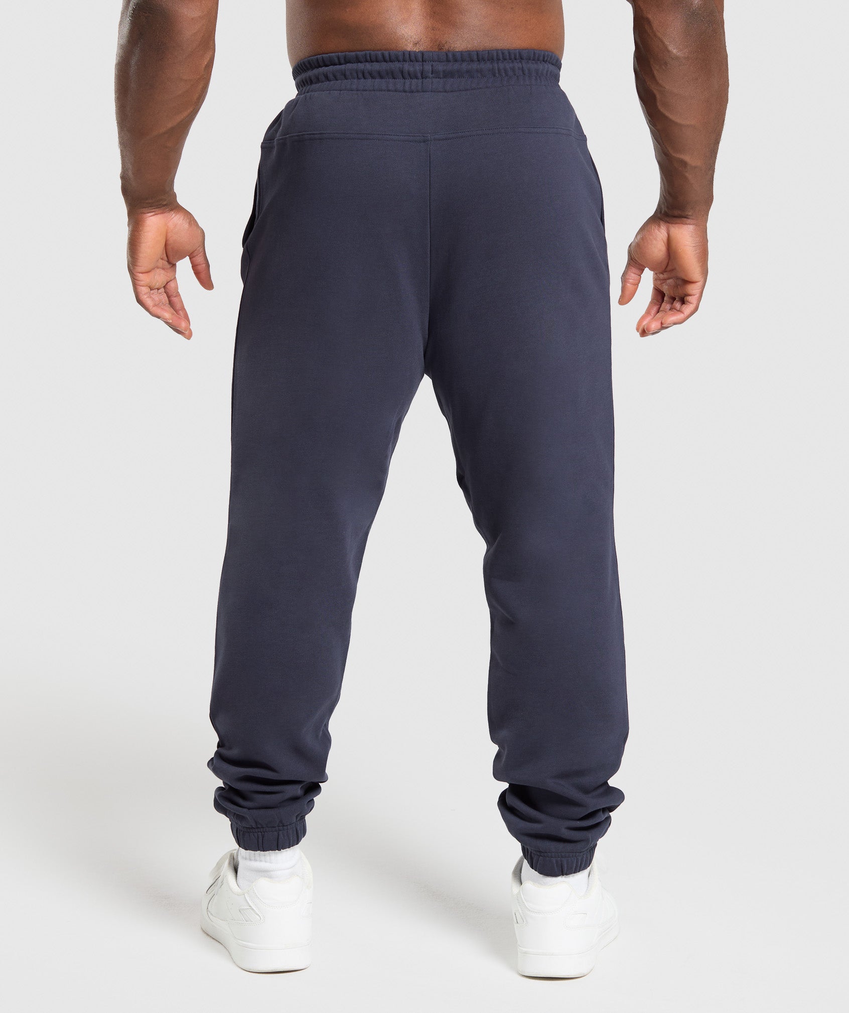 Gymshark Global Lifting Oversized Essential Joggers Heavy Blue