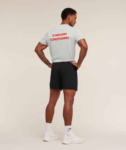 Gymshark Conditioning T-Shirt Light Grey