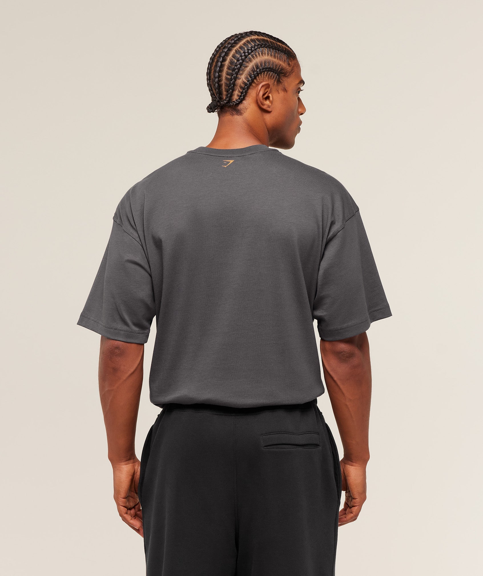 Gymshark Lifting Barbell T-Shirt Onyx Grey