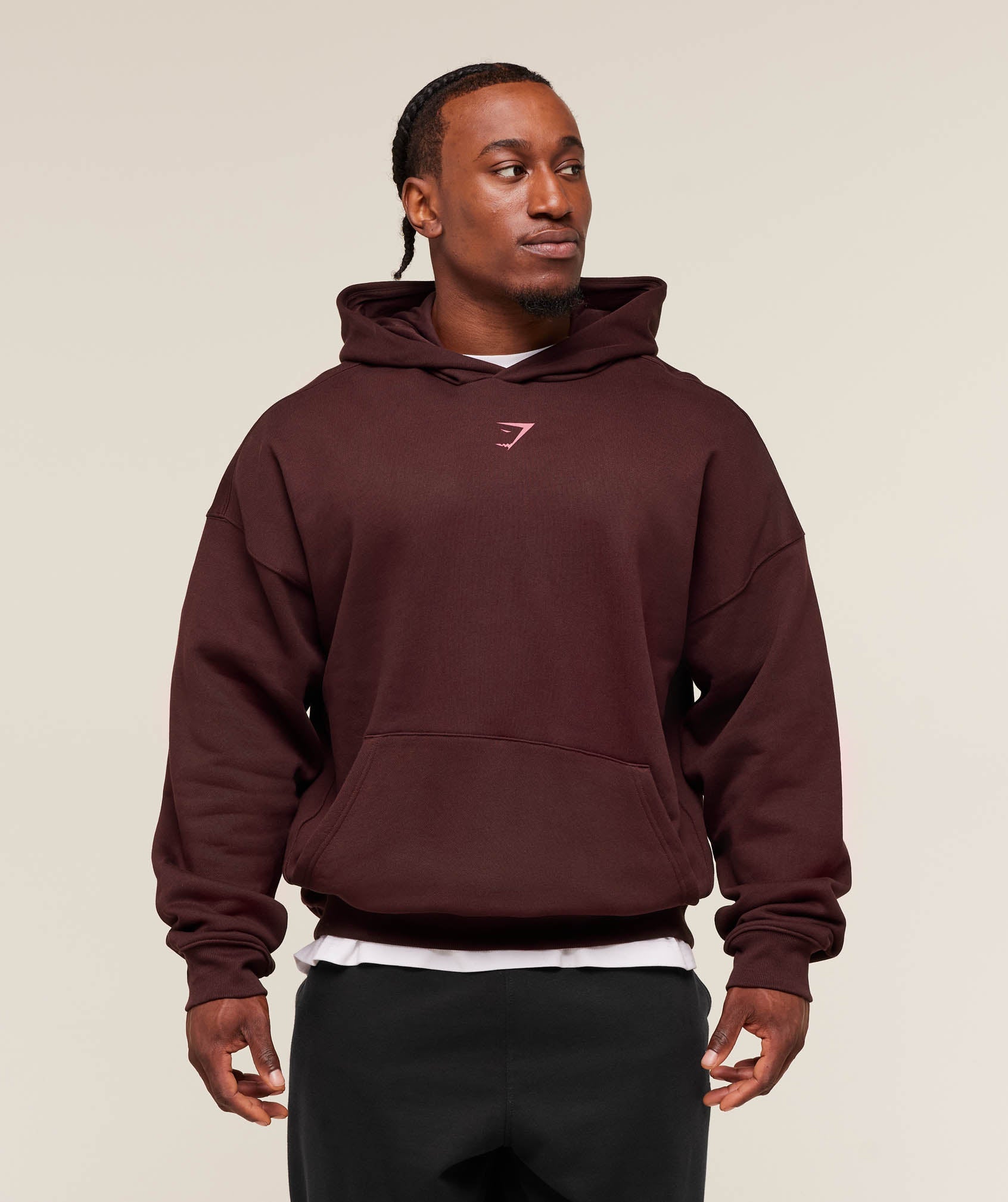 Gymshark Lifting Club Hoodie Rich Maroon