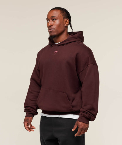 Gymshark Lifting Club Hoodie Rich Maroon