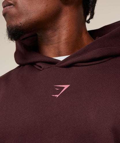 Gymshark Lifting Club Hoodie Rich Maroon