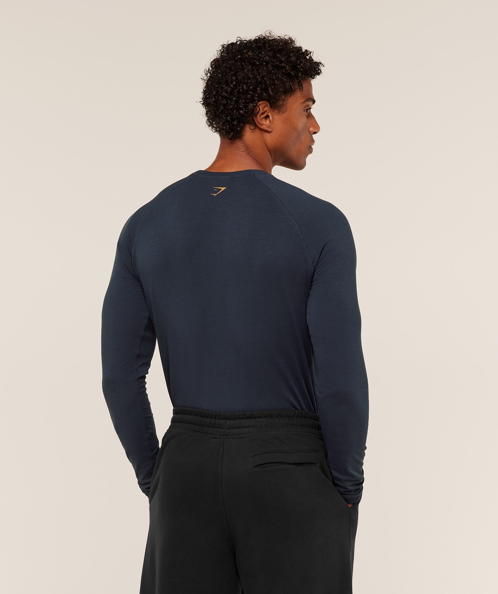 Gymshark Gymshark Lifting Long Sleeve T-Shirt Heavy Blue