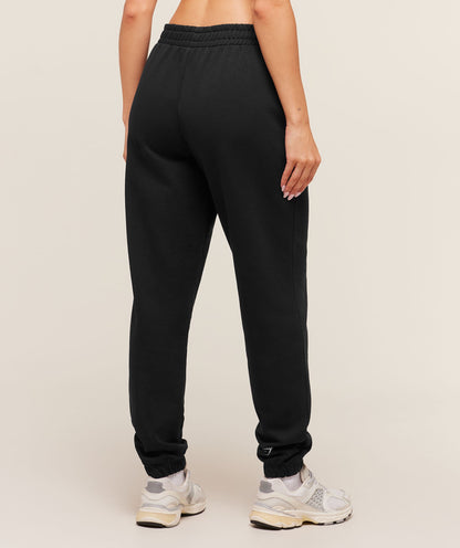 Women's Gymshark Strength Graphic Joggers Black