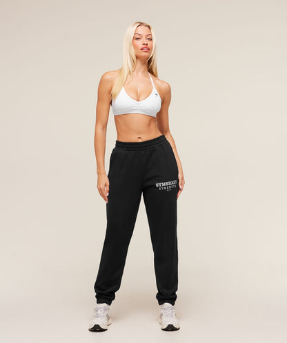 Women's Gymshark Strength Graphic Joggers Black