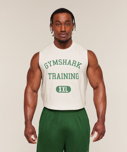 Gymshark Gymshark Training Graphic Tank Soft White