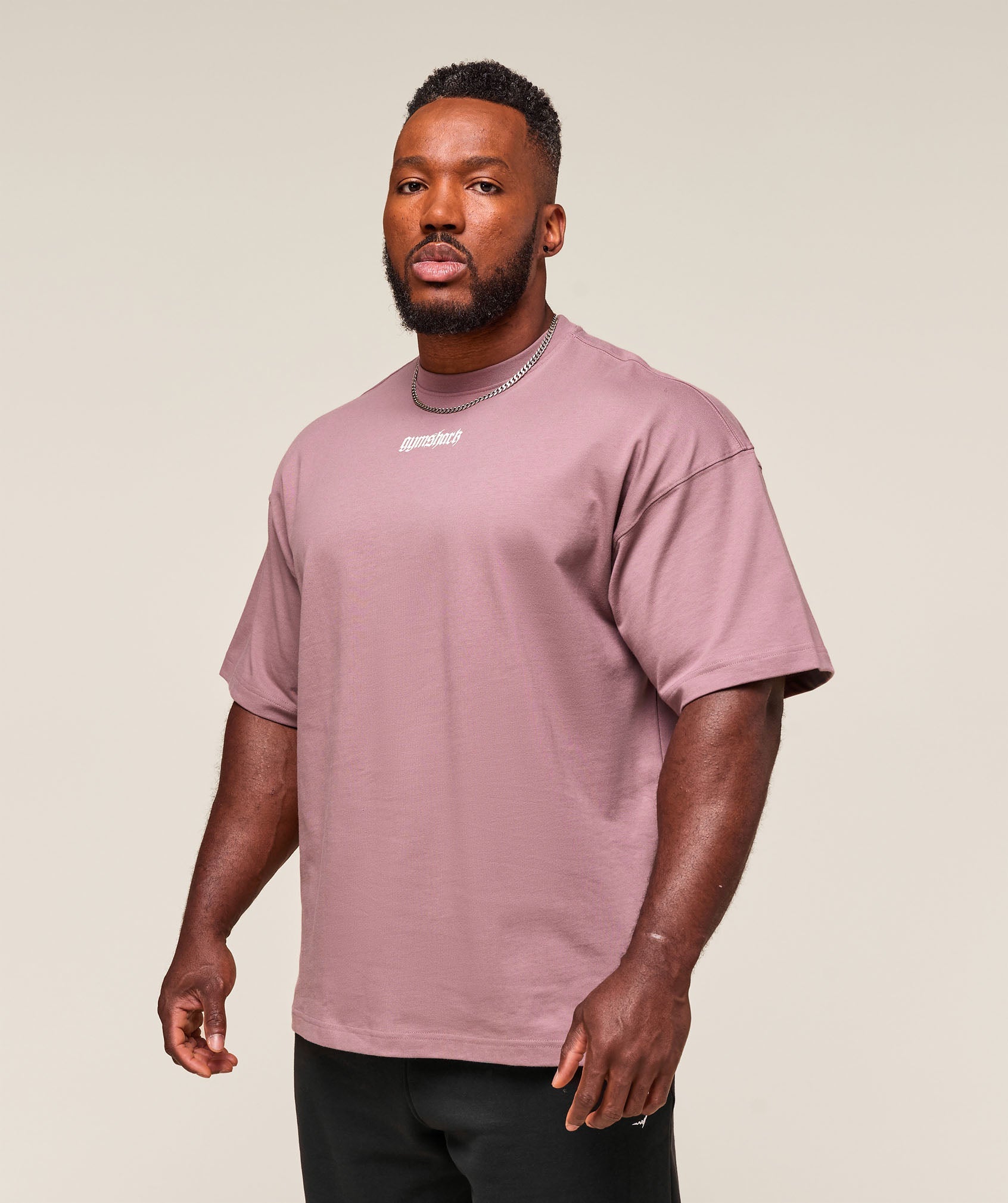 Gymshark Prayer Hands T-Shirt Calm Pink