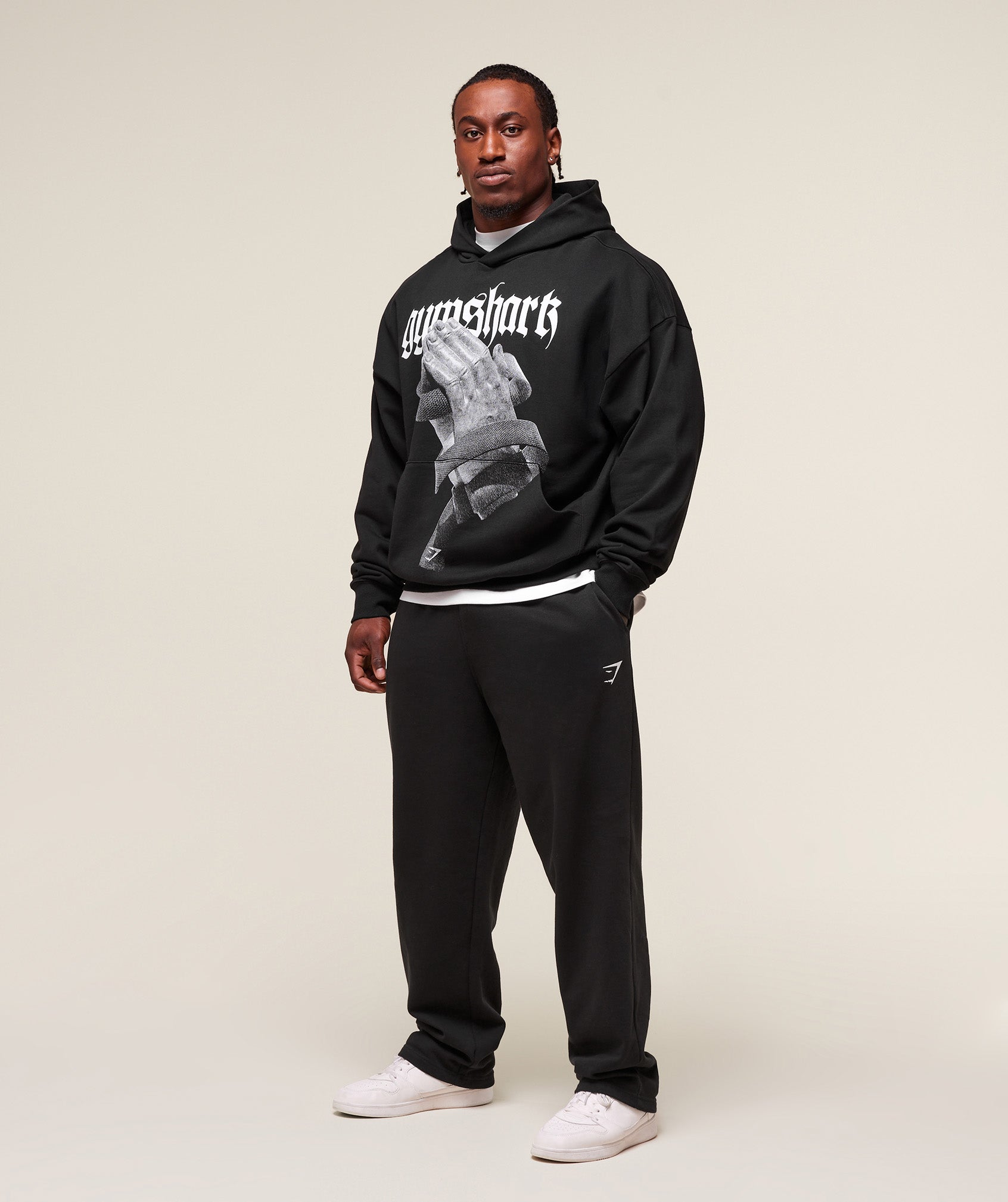 Gymshark Prayer Hands Hoodie Black