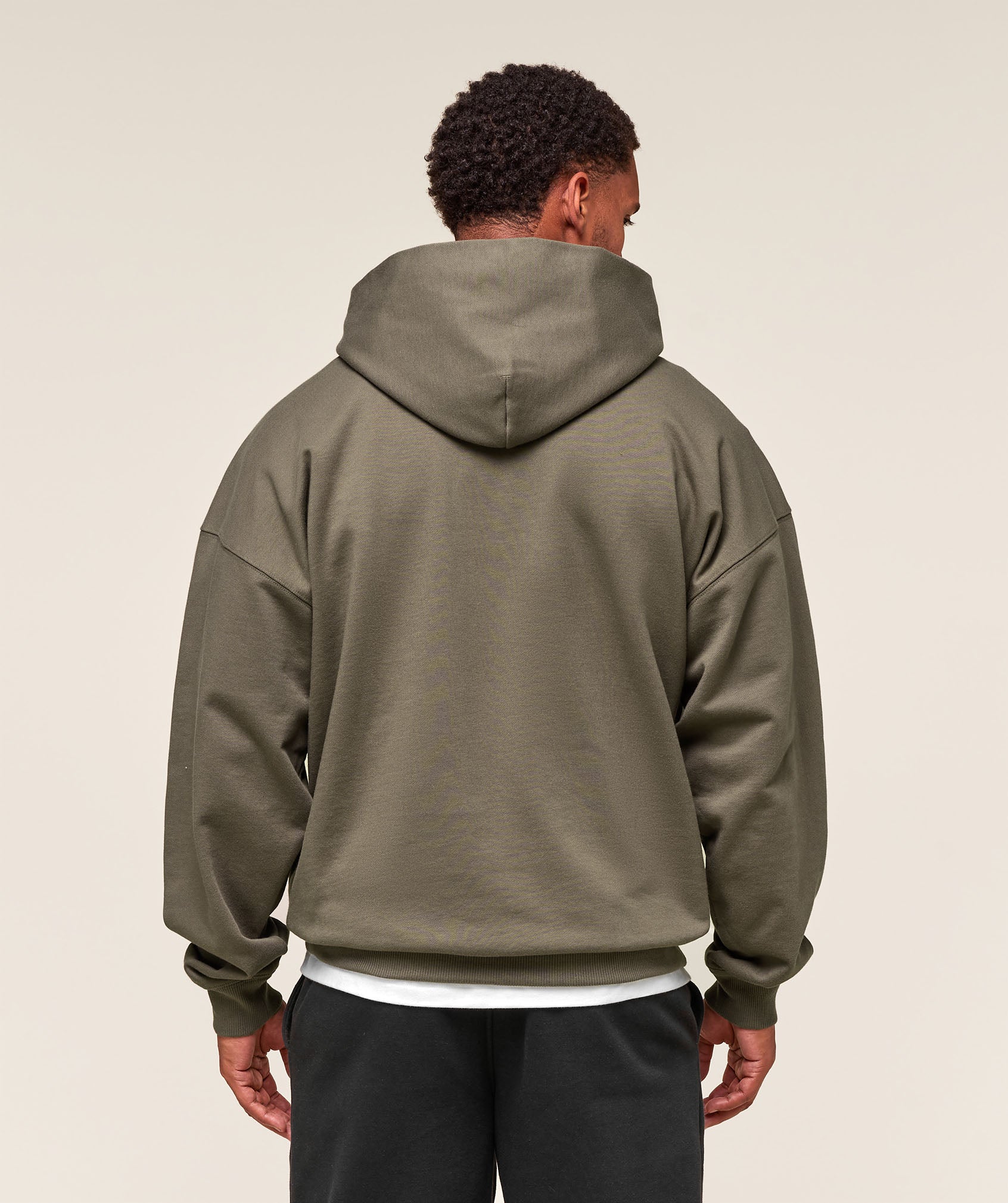 Gymshark Prayer Hands Hoodie Camo Brown