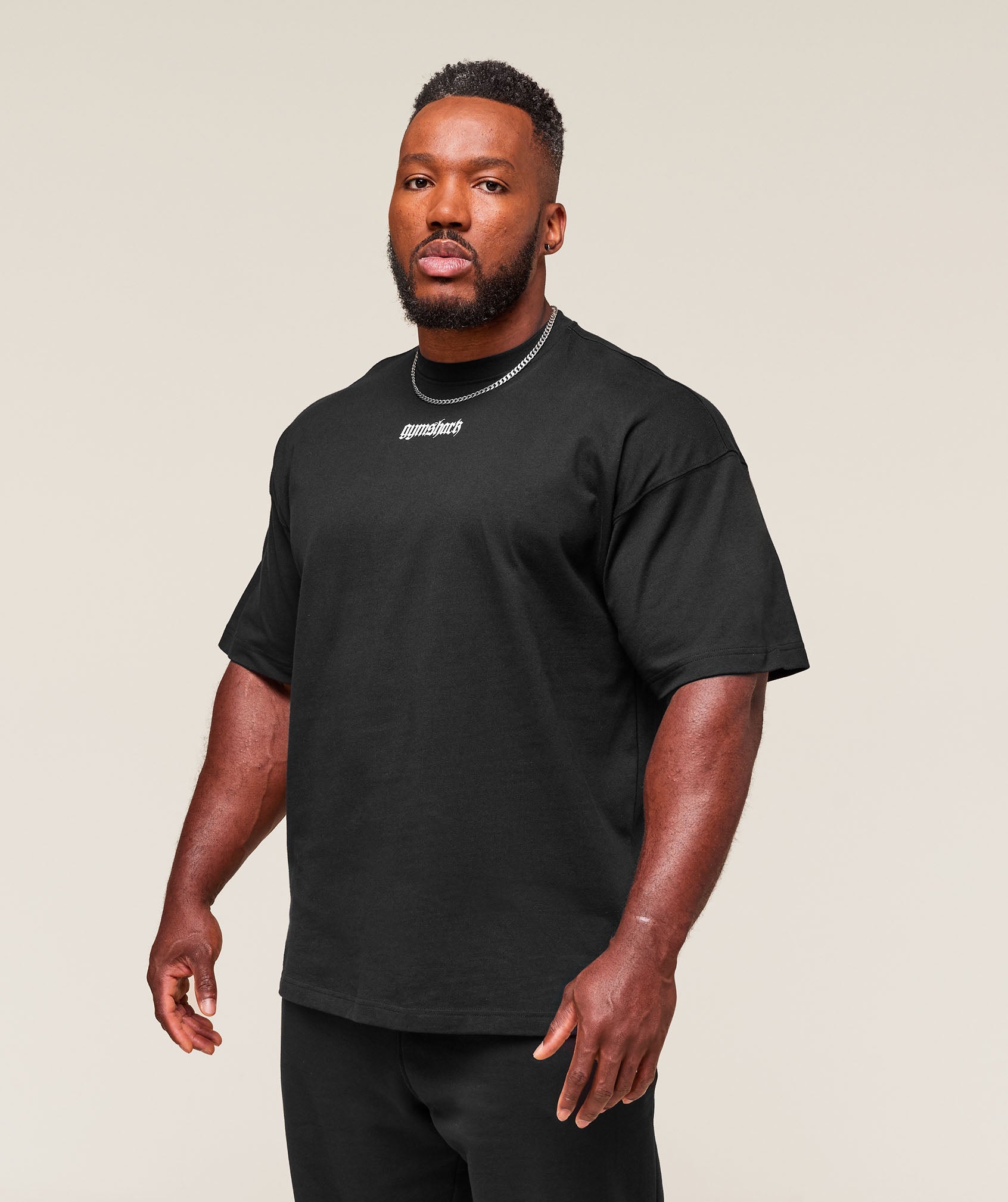 Gymshark Prayer Hands T-Shirt Black