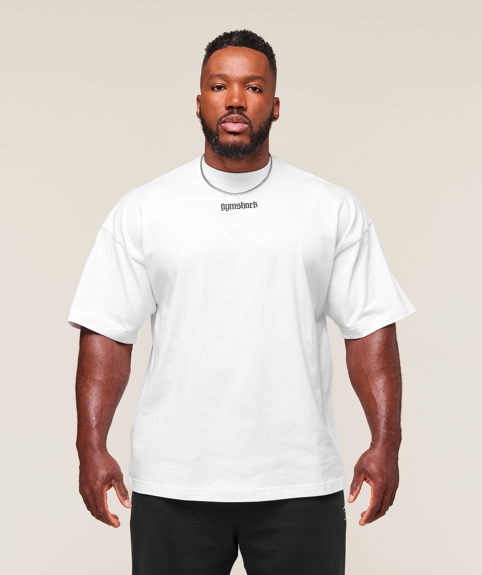 Gymshark Prayer Hands T-Shirt White