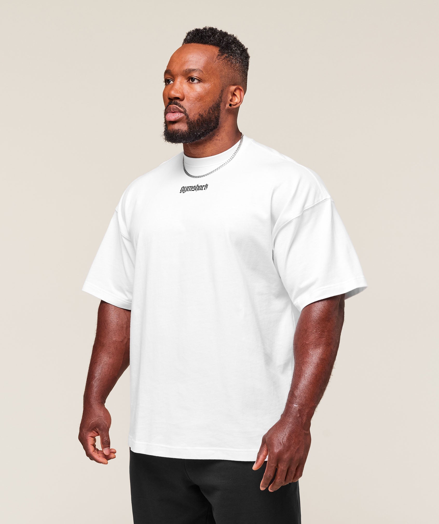 Gymshark Prayer Hands T-Shirt White