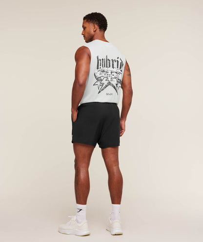 Gymshark Hybrid Graphic Tank Light Grey