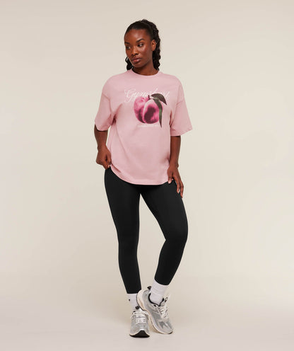 Women's Gymshark Juicy Peach Short Sleeve T-Shirt Cloud Pink