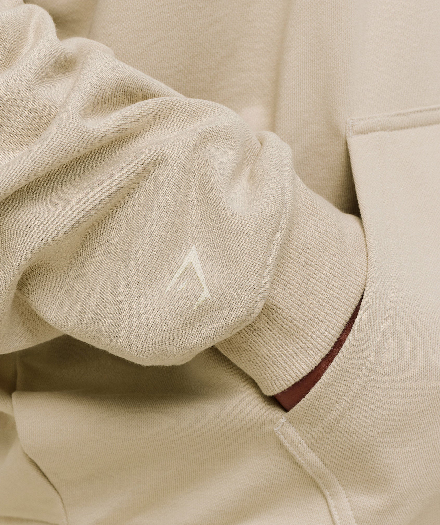 Gymshark Layered Graphic Zip Up Hoodie Pebble Grey