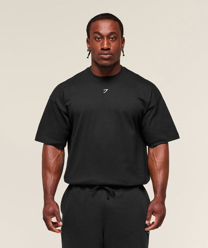 Gymshark Forged By Iron T-Shirt Black