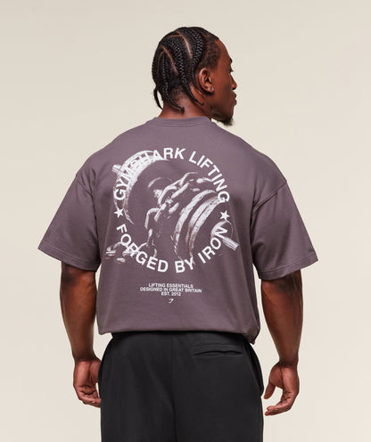 Gymshark Forged By Iron T-Shirt Brushed Purple